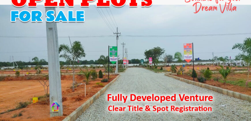 Plots FOR SALE in Srisailam Highway,Hyd | Mucherla Pharma City